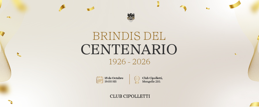 CIPO CUMPLE 100 AÑOS Y LO CELEBRA JUNTO A VOS