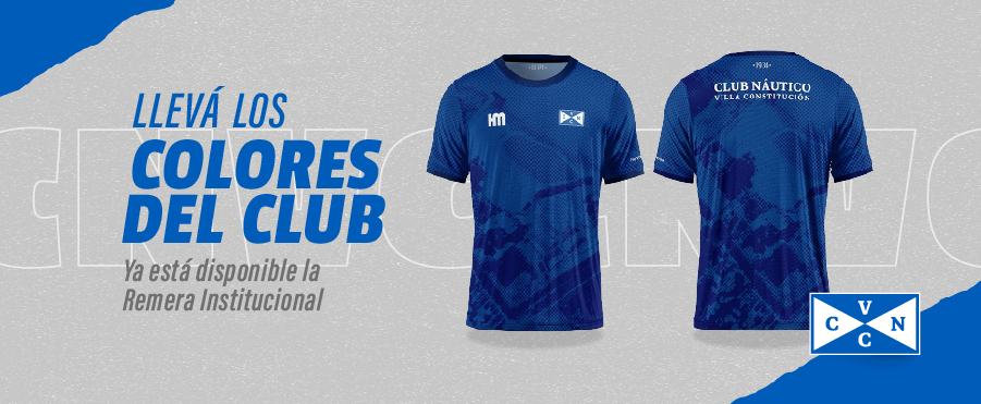 El Club Náutico presenta su Remera Institucional